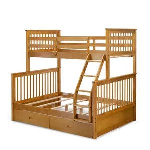 Letti per bambini a castello <span class=keywords><strong>doppio</strong></span> per la ragazza bambini <span class=keywords><strong>letto</strong></span> camera da <span class=keywords><strong>letto</strong></span> in legno letti per bambini a castello con cassetti - Product Image 5