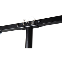 Support d'éclairage à manivelle Yinyu 3.0m avec barre en T pliable et capacité de charge de 70kg pour la photographie en studio