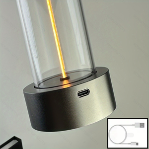 2025ไฟกลางคืน LED ขนาดเล็กพกพาได้มีแม่เหล็กสัมผัสนุ่มมีความยืดหยุ่น USB ชาร์จไฟได้สำหรับตั้งแคมป์กลางแจ้งดีไซน์ใหม่ - Product Image 5