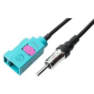 Aftermarket Radio Stereo Antenna Adapter Plug Replacement Converter Cable for Car Audio Head Unit CD Media Player Receiver