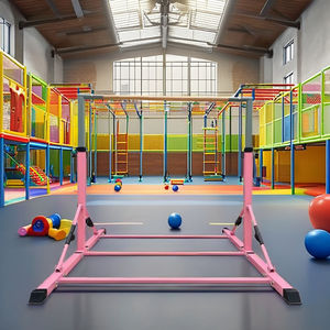 Adjustable Junior Tumbling Gym Equipment Portable Adult Folding <strong>Gymnastics</strong> <strong>Bar</strong> Home Use Steel Uneven Kids <strong>Gymnastics</strong> <strong>Bar</strong> <strong>Cheap</strong> - Product Image 2