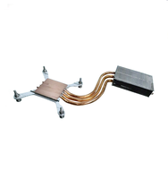 Dissipateur thermique CPU personnalisé à 3 caloducs avec ailettes en aluminium pour PC tout-en-un, mini PC, ordinateur portable, module thermique pour ordinateur industriel