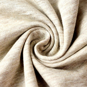 Tela de Punto Hilado Color Heather, Suave y Elástica, Ropa Interior Térmica para Bebés, Transpirable, Agradable al Tacto, Jersey al por Mayor - Product Image 1