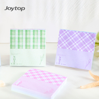 Joytop Blocs-notes carrés 3x3 pouces à feuilles mobiles, couleurs assorties, pour usage bureautique, cadeau promotionnel d'entreprise, blocs-mémo OEM ODM