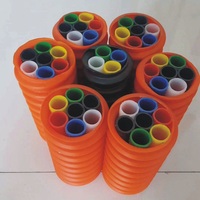 Micro-tubes HDPE à faible friction de haute qualité, très demandés, pour projets de soufflage de câbles à fibres optiques en télécommunications – Flexibles et durables