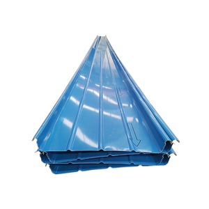 Haute qualité <span class=keywords><strong>galvanisé</strong></span> couleur enduit ondulé en <span class=keywords><strong>acier</strong></span> <span class=keywords><strong>toiture</strong></span> tôle étain <span class=keywords><strong>toiture</strong></span> prix faible pente <span class=keywords><strong>toiture</strong></span> - Product Image 1