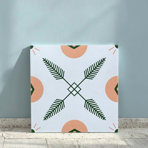 Vendita calda Premium 300x300mm antiscivolo antiscivolo piccolo stile floreale Full Body piastrelle in gres porcellanato in marmo - Product Image 2