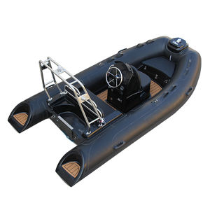 Uitstekende Prestaties Zwart Glasvezel Ribboot 360 Hypalon Opblaasbaar Voor Oceaandriften Voor Roeiactiviteiten In De Buitenlucht - Product Image 1