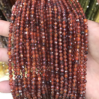 Petite coupe à facettes ronde rose violet cubique Zircon zircone perles en vrac pour la fabrication de bijoux à bricoler soi-même 2MM 3MM 4MM