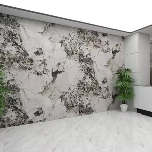 Panel <span class=keywords><strong>de</strong></span> Pared <span class=keywords><strong>de</strong></span> PVC con Recubrimiento UV <span class=keywords><strong>de</strong></span> Alto Brillo, Panel <span class=keywords><strong>de</strong></span> Mármol, Laminado con Textura <span class=keywords><strong>de</strong></span> Madera para Fondo <span class=keywords><strong>de</strong></span> TV - Product Image 1