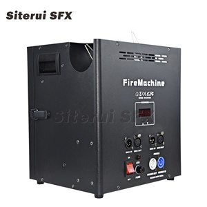 SITERUISFX 200w Machine à flammes à trois têtes, équipement d'effets de feu DMX pour scène de concert, discothèque, <span class=keywords><strong>DJ</strong></span> - Product Image 3