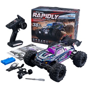 Camion RC ad Alta Velocità 38KM/H, Auto RC da Corsa 2.4GHz con Controllo Proporzionale dello Sterzo, Vendita all'Ingrosso OEM - Product Image 1