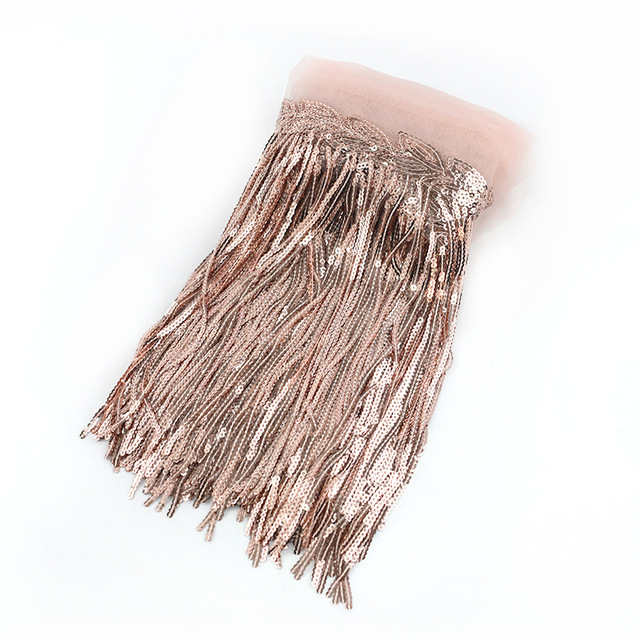 20 cm - Couleur champagne - Largeur