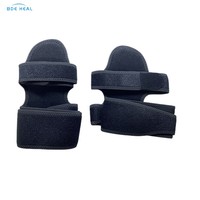 BDE HEAL Nouveau Bandage Anti-Entorse Jour/Nuit pour Correction de la Chute du Pied, Correction de la Hallux Valgus, Protection de la Cheville et du Pied, Noir, Polyester Élastique