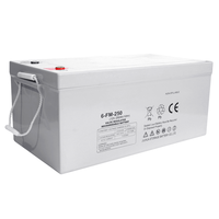 Batterie solaire 12v, 100ah, 150ah, 200ah, à cycle profond, gel, batterie de stockage au plomb