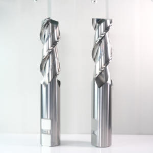 <span class=keywords><strong>Fraise</strong></span> à bout en carbure monobloc à grande vitesse et haute précision à 2 cannelures, outil de coupe OEM/ODM - Product Image 2