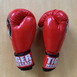 Gants De Boxe En Cuir PU Muay Thai Guantes De Boxeo Sanda Combat Libre MMA <span class=keywords><strong>Kick</strong></span> Boxe Gant D'entraînement <span class=keywords><strong>Pour</strong></span> Hommes Femmes - Product Image 2