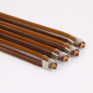 Arco de Erhu de Madera de Sándalo Púrpura con Crin de Caballo Marrón Natural, Accesorio Profesional para Instrumento de Cuerda - Product Image 1