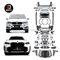 Kit carrosserie F15 à G05 pour BMW X5 F15 vers X5 G05 2025 – Kit carrosserie M Tech, pare-chocs F15 vers G05 M Sport, phares sans découpe