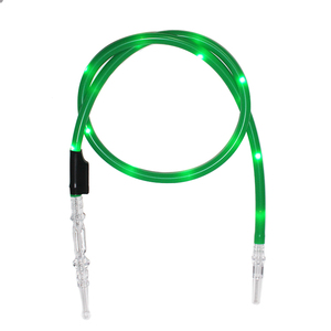 Tuyau de narguilé jetable fantaisie à usage unique en PVC de 1.8 mètres avec tube en verre tuyau de poignée en éponge pour fumer des accessoires de narguilé shisha - Product Image 4