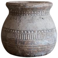 Pot Bunga Semen Bulat Besar Ramah Lingkungan Grosir, Pot Tanaman Ringan Ukuran Besar untuk Taman Luar Ruangan, Pot Fiberclay untuk Tanaman