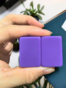 Set di Mahjong Americano Moderno KEYE a Quattro Livelli in Acrilico Viola, Tessere Personalizzate per Mahjong di Singapore, Gioco da Viaggio per Intrattenimento - Product Image 5