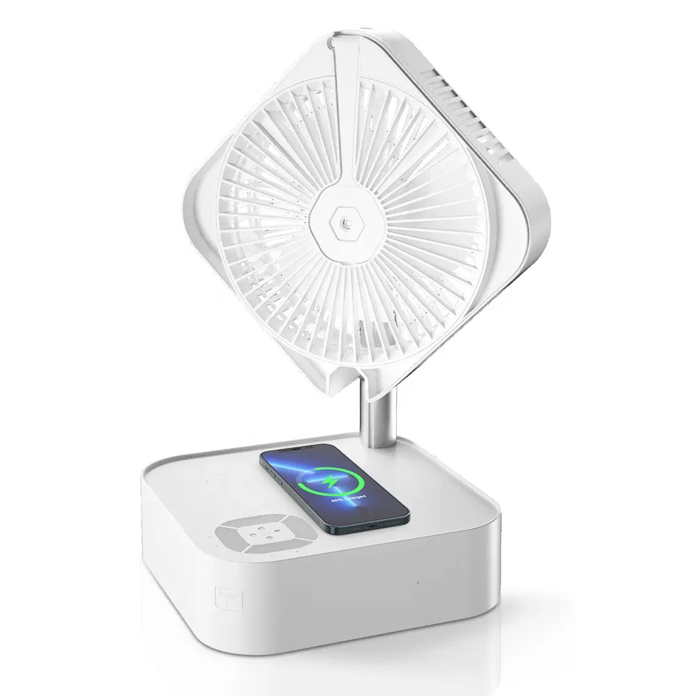 थोक पोर्टेबल भंडारण रिचार्जेबल humidifier स्प्रे टेबल फैन व्यक्तिगत foldable मिनी हवा शीतलन प्रशंसक