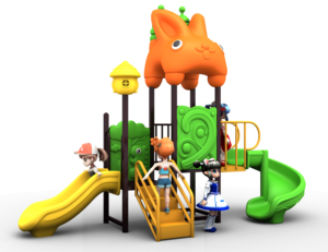 Thiết kế mới thương mại lớn trẻ em ngoài trời chơi thiết lập, trượt nhựa cho khu nghỉ mát và sân chơi giải trí cộng đồng - Product Image 2