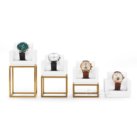 Présentoir rectangulaire en velours pour montres et bracelets, plateau de présentation de bijoux au design personnalisé