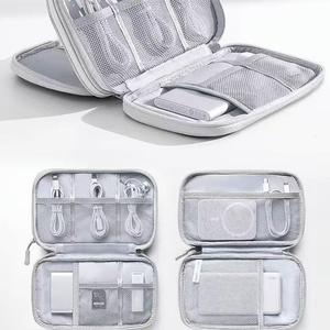 High Quality Multifunction Tech Cable Organizer Bags <b>Storage</b> <b>Solution</b> for Cable Management Accessories New Design <b>Storage</b> Bag - Product Image 3