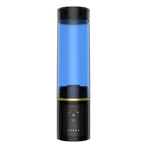 Bomba de vacío eléctrica para agrandar el pene, masturbador masculino de empuje, copa para entrenamiento del pene, juguetes eróticos para hombre - Product Image 1