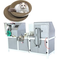 Máquina de Papel Corrugado Totalmente Automática y Estable con Servomotor, Equipo de Fabricación de Nidos para Gatos