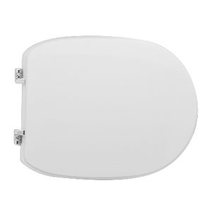 Asiento de inodoro para Galassia Vaso M2 50 Forma 6 Blanco con bisagras de expansión en forma de C - Product Image 1