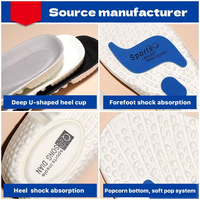 Semelles YEBEI pour chaussures Almohadillas Para Zapatos Absorption des chocs Popcorn Bottom Rembourrage Respirant Sports Confort Semelles