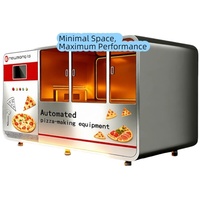 Mesin Penjual Pizza Otomatis Komersial Newsong Electric dengan Kontrol Sentuh untuk Restoran, Daya Tinggi 8kw