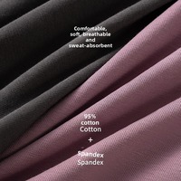 Caleçons mi-hauts respirants grande taille pour hommes, couleur unie, sans couture, en Spandex/Coton, tissés, confortables pour jeunes hommes