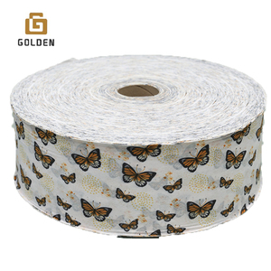 Vente directe pas cher prix Spunlace impression Animal non-tissé rouleau de tissu en gros noël Pp imprimé tissu non-tissé pour masque - Product Image 1
