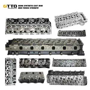 OTTO S4D105 6135-12-1101 diesel engine cylinder head for excavator engine