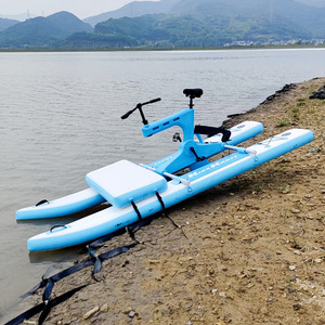 จักรยานน้ำสำหรับคนเดียว เรือเป่าลม 109x23x54 ซม. ใช้พลังขับเคลื่อนด้วยเท้า สำหรับกิจกรรมสันทนาการบนพื้นราบ - Product Image 4