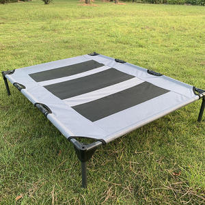Lit de <span class=keywords><strong>chien</strong></span> surélevé pour l'extérieur en été, avec auvent, en tissu Oxford durable, pliable, pour le camping - Product Image 4