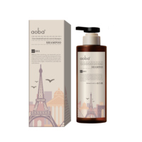 Shampooing Aoba Antichute et Séborégulateur à la Racine de Gingembre, Traitement Clarifiant du Cuir Chevelu pour Cheveux Fins, Ternes et Frisés, OEM ODM Marque Privée