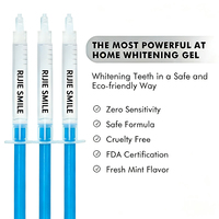Kit de Gel Blanqueador Dental RIJIESMILE TJ-S6 35% HP Sin Peróxido, Recomendado por Clínicas y Salones de Belleza, Resultados Rápidos, Éxito de Ventas 2026, 3/5/10ml