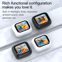 Écouteurs sans fil ANC avec écran tactile, intra-auriculaires, avec micro, Type-C, IPX-4, affichage LED de la puissance, pour iPhone