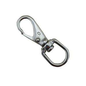 <span class=keywords><strong>0</strong></span> #1 #2 #3 # Thép không gỉ 304 316 đồng bằng kết thúc xoay mắt Snap Hooks - Product Image 6