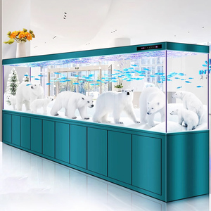 8ft Visbak 1000 Liter 1200l Visbak <span class=keywords><strong>Aquarium</strong></span> Super Wit Glas <span class=keywords><strong>Aquarium</strong></span> Arowana Met Kast - Product Image 4