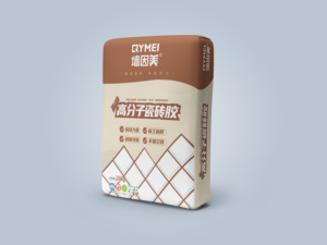 QYM Industrial Polymer Ceramic Tile Adhesive 20kg Eco-Friendly Water-Resistant <b>Strong</b> Bonding Anti-Hollow Tile <b>Glue</b> for - Product Image 1