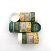 Encre de soja recyclable 18g 30g 50g carton Push up papier Tube cylindre déodorant bâton baume à lèvres emballage