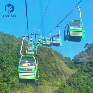 Équipement de parc d'aventure en plein air de haute qualité, grande téléphérique amusante à vendre - Product Image 3