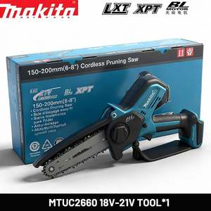 Tronçonneuse portative sans fil <span class=keywords><strong>Makita</strong></span> 6 pouces à moteur brushless pour l'abattage du bois et l'élagage de jardin - Garantie 3 ans - Product Image 6