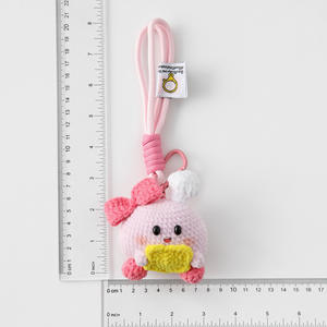 Sac de poupée <span class=keywords><strong>au</strong></span> crochet fait à la main pendentifs <span class=keywords><strong>saison</strong></span> <span class=keywords><strong>2</strong></span> <span class=keywords><strong>série</strong></span> suspendue grenouille suspendu mousquetons de poisson moche décor de noël en gros - Product Image 2